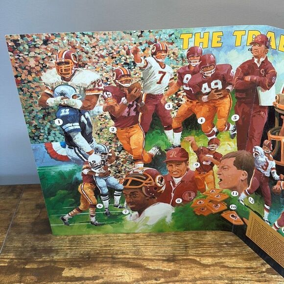 Redskins Greatest Moments in RFK History Poster Gibbs Jurgensen Lombardi - Picture 2 of 10